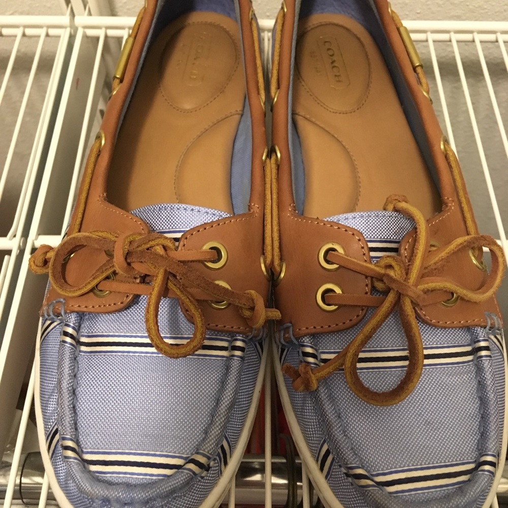 COACH slip ons